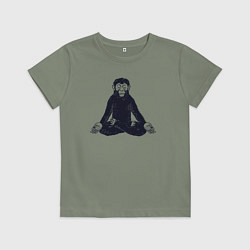 Детская футболка Yoga monkey