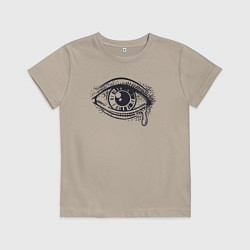 Детская футболка Плачущий глаз