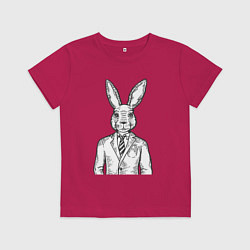 Детская футболка Кролик в костюме