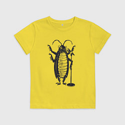 Детская футболка Тараканчик певец