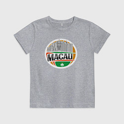 Детская футболка Макао