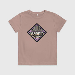 Детская футболка Madrid Spain