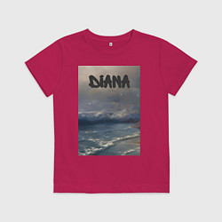 Детская футболка Diana волны