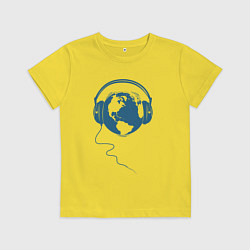 Детская футболка Earth music