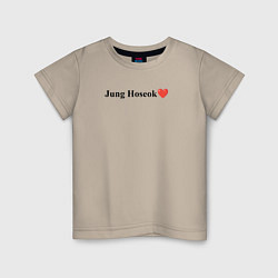 Детская футболка BTS Jung Ho-seok