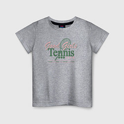 Детская футболка Good girls tennis club