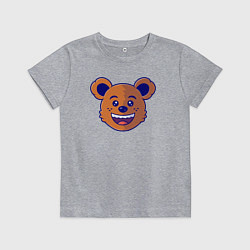 Детская футболка Весёлый мишка