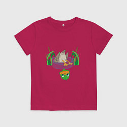 Детская футболка Любопытный утенок