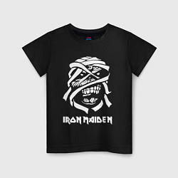 Футболка хлопковая детская Eddie Iron Maiden, цвет: черный
