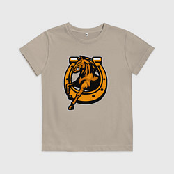 Детская футболка Лошадь и подкова