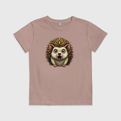 Детская футболка Крик ежика