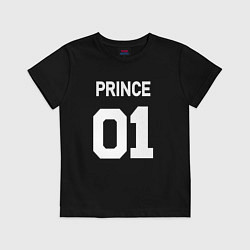 Детская футболка Футбольная надпись 01 принц
