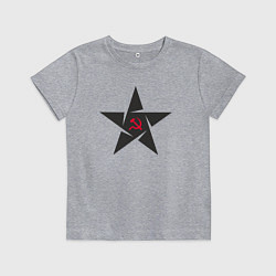 Детская футболка Black star USSR