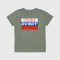 Детская футболка Free durov