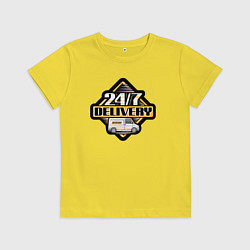 Детская футболка Водитель - Доставка круглосуточно