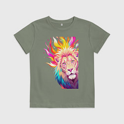 Детская футболка Лев - праздник