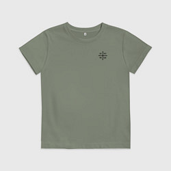 Детская футболка Сокрушу пред ним врагов его малая Ника черная