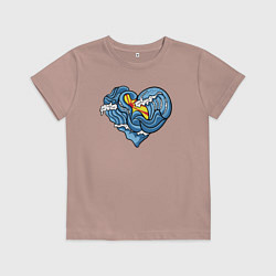 Детская футболка Сердце моря