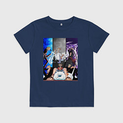 Детская футболка Ван Пис Луффи Монки