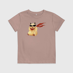 Детская футболка Хомяк супергерой