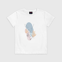 Детская футболка Арт ребенок держит маму за руку