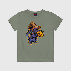 Детская футболка Кошка ведьмочка
