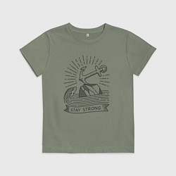 Детская футболка Оставайся сильным