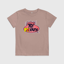 Детская футболка Yo raps