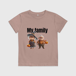 Детская футболка Моя семья