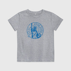 Детская футболка США - статуя свободы