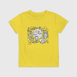 Детская футболка Hiking trip