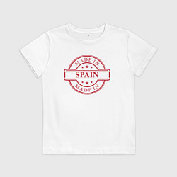 Детская футболка Сделано в Испании