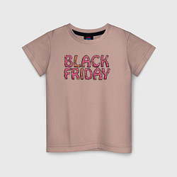 Детская футболка Black friday day