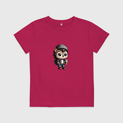 Детская футболка Ежик-хипстер