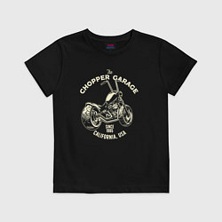 Детская футболка Chopper garage
