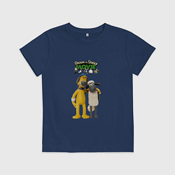 Детская футболка Барашек Шон с битцером