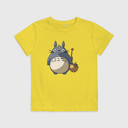 Детская футболка Смешной тоторо