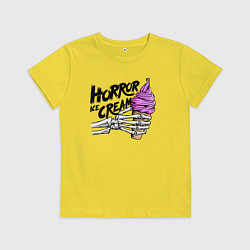 Детская футболка Horror ice cream