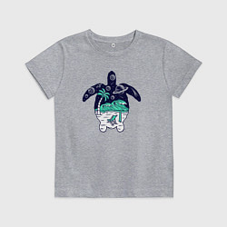 Детская футболка Space turtle