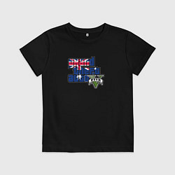 Детская футболка ГТА 5 лого