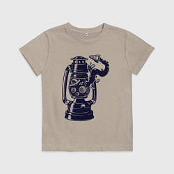 Детская футболка Космическая керосиновая лампа