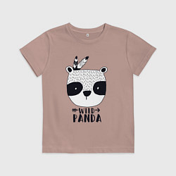 Детская футболка Wild panda