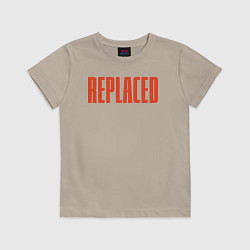 Детская футболка Replaced logo