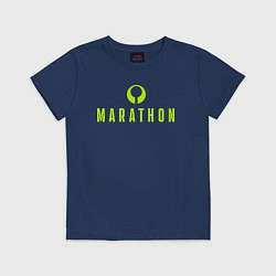 Детская футболка Marathon logo