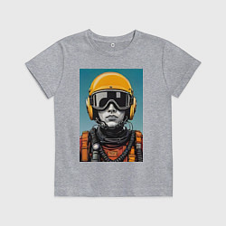 Детская футболка Кибер пилот