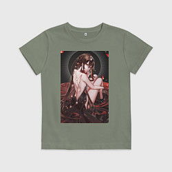 Детская футболка Геншин Ху Тао