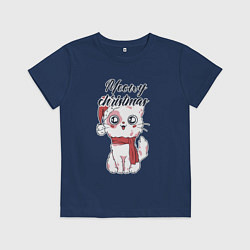Детская футболка Christmas Cat