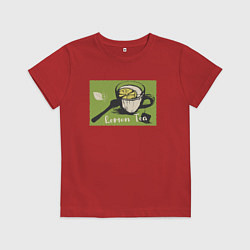 Детская футболка Чашка лимонного чая