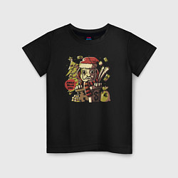 Детская футболка Money heist christmas