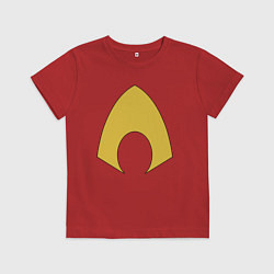 Детская футболка Aquaman logo